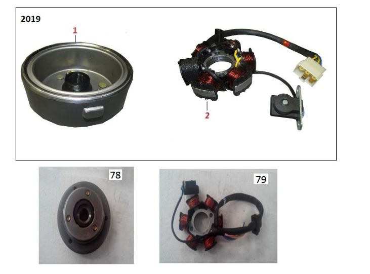 KANUNİ ATV125 OFF ROTOR - Görsel 2
