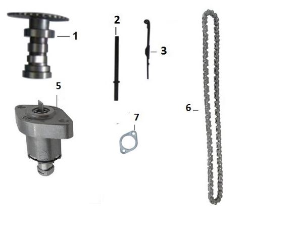 KANUNİ ATV180U OFF-ROAD EKSANTRİK MİLİ  KOMPLE - Görsel 2