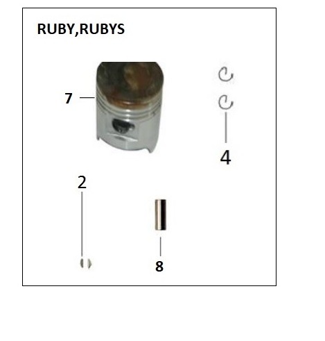 KANUNİ RUBYS PİSTON PİMİ - Görsel 2