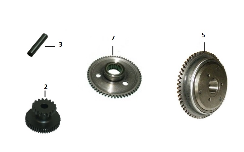 KANUNİ DOLPHIN MARŞ MOTOR DİŞLİSİ - Görsel 2