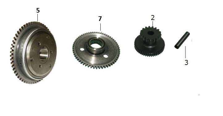 KANUNİ TREX150 MARŞ MOTOR DİŞLİSİ - Görsel 2