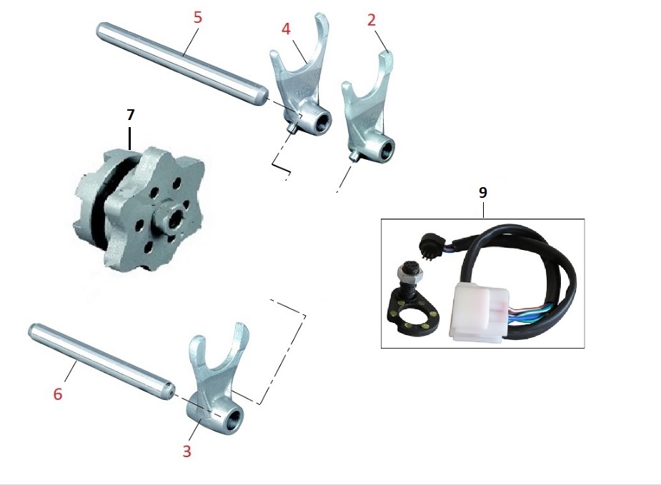 KANUNİ ATV250S VİTES HİLALİ ORTA