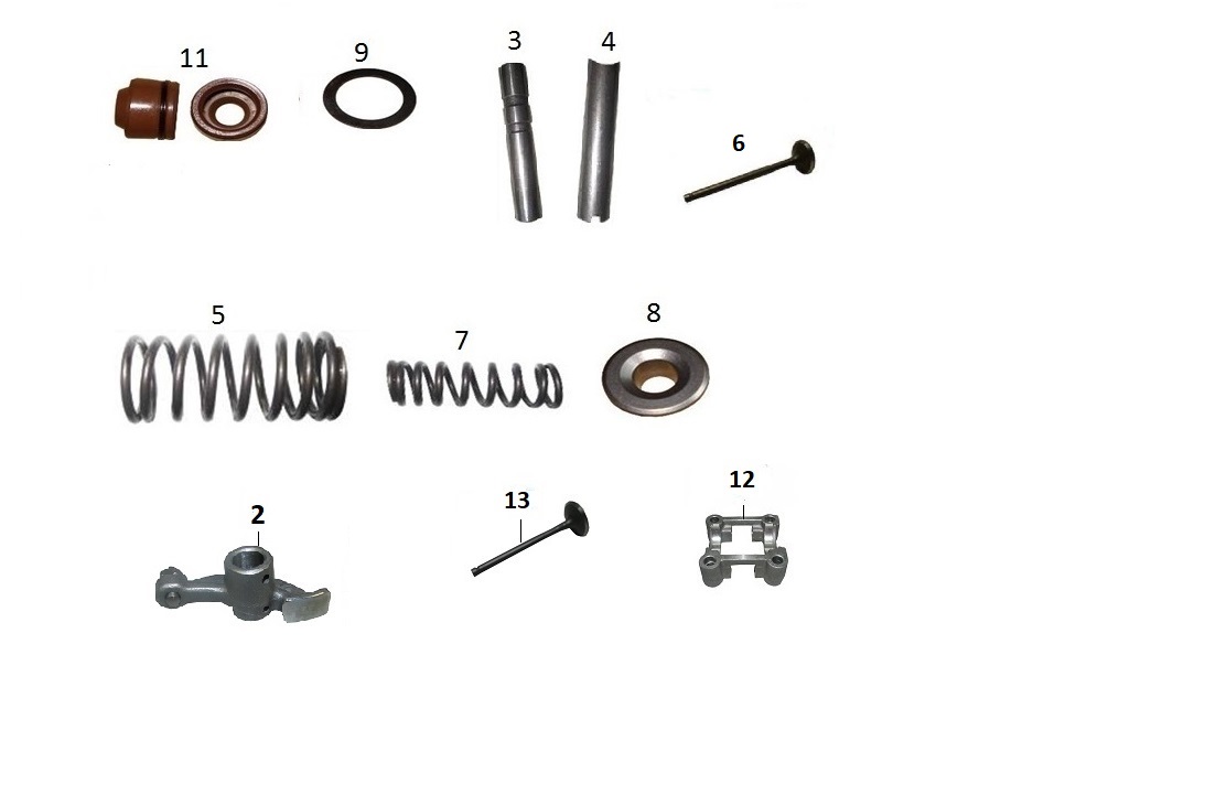 KANUNİ CS125 SUBAP TUTUCU - Görsel 2