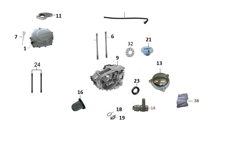 KANUNİ BS125 YAĞ SÜZGECİ - Görsel 2
