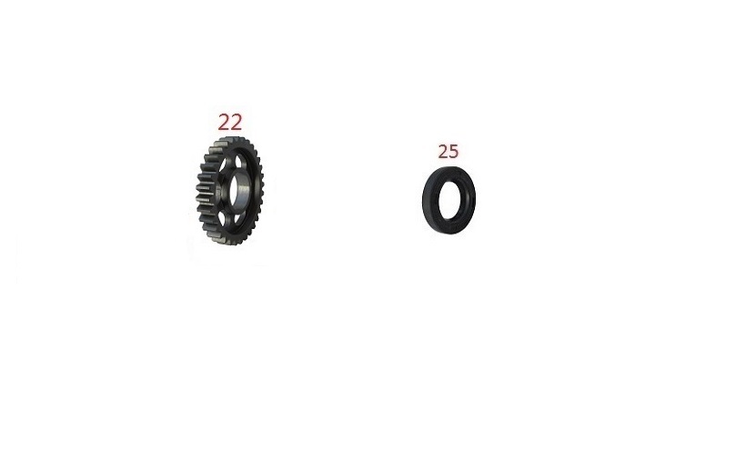 KANUNİ MOTOCAR 2.VİTES DİŞLİSİ (32 DİŞ) - Görsel 2