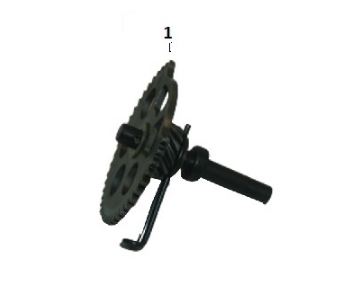 KANUNİ VISAL125 MARŞ DİŞLİSİ KOMPLE - Görsel 2
