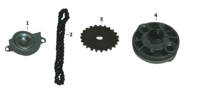 KANUNİ VISAL125 YAĞ POMPA DİŞLİSİ - Görsel 2
