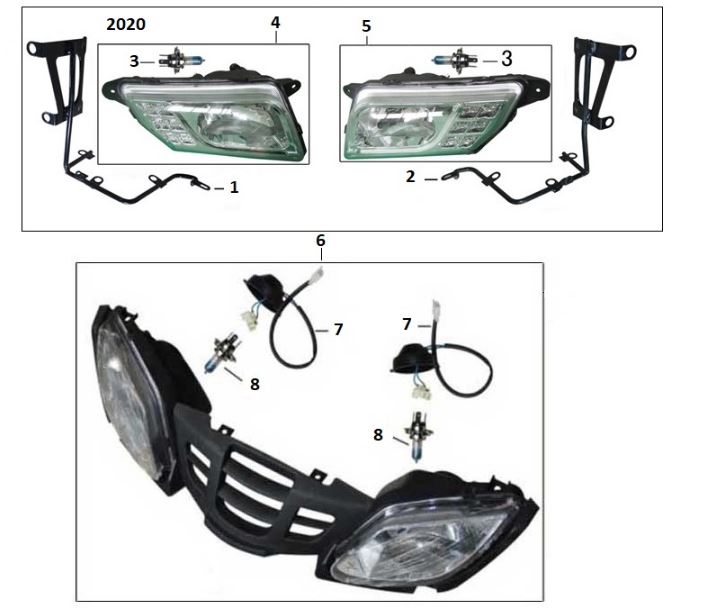 KANUNİ ATV200 OFF-ROAD FAR DUYU - Görsel 2