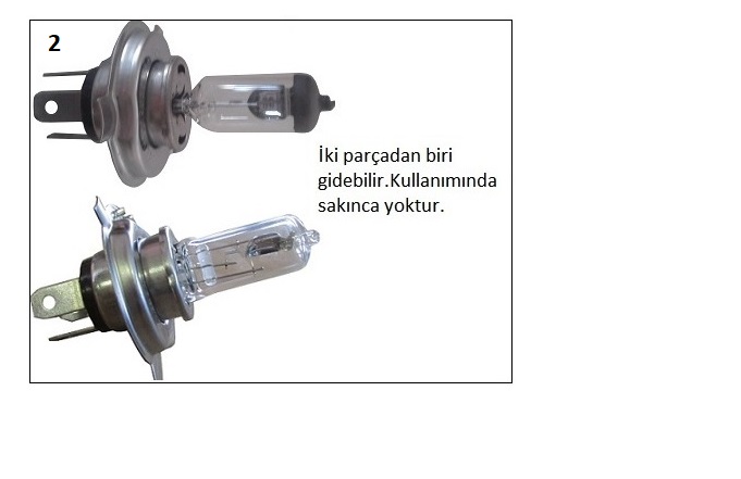 KANUNİ PHANTOM FAR AMPULÜ (12V35W) - Görsel 2