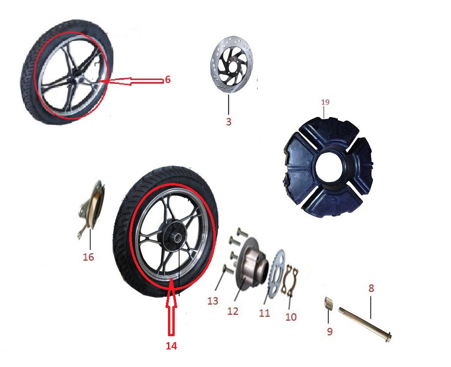 KANUNİ S170T KAPLİN LASTİĞİ - Görsel 2