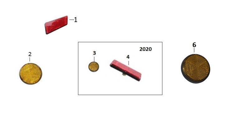 KANUNİ ATV150UOFF2020 REFLEKTÖR YAN - Görsel 2