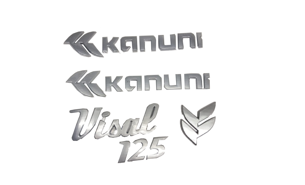 KANUNİ VISAL125 ETİKET TAKIMI - Görsel 1